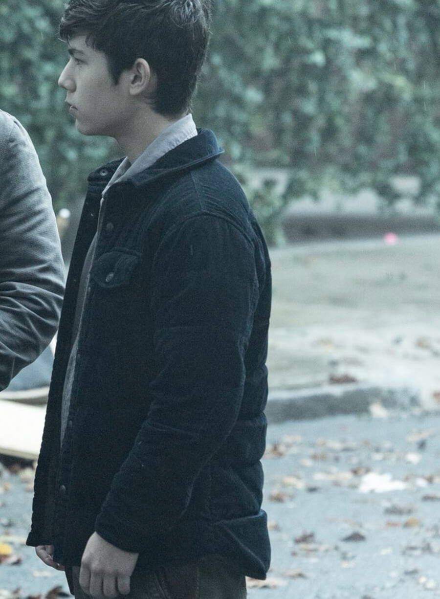 Hershel Rhee The Walking Dead: Dead City S03 Logan Kim Black Jacket