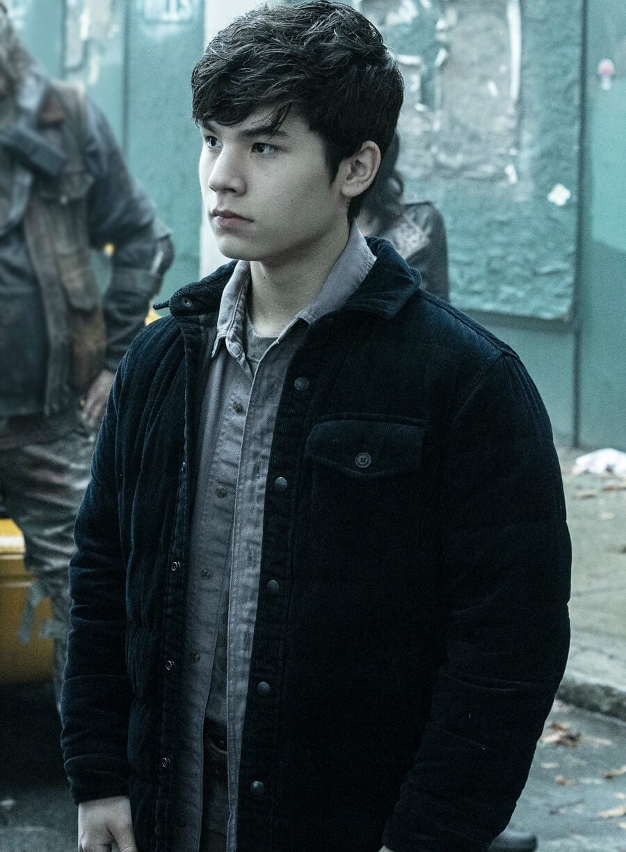 Hershel Rhee The Walking Dead: Dead City S03 Black Jacket
