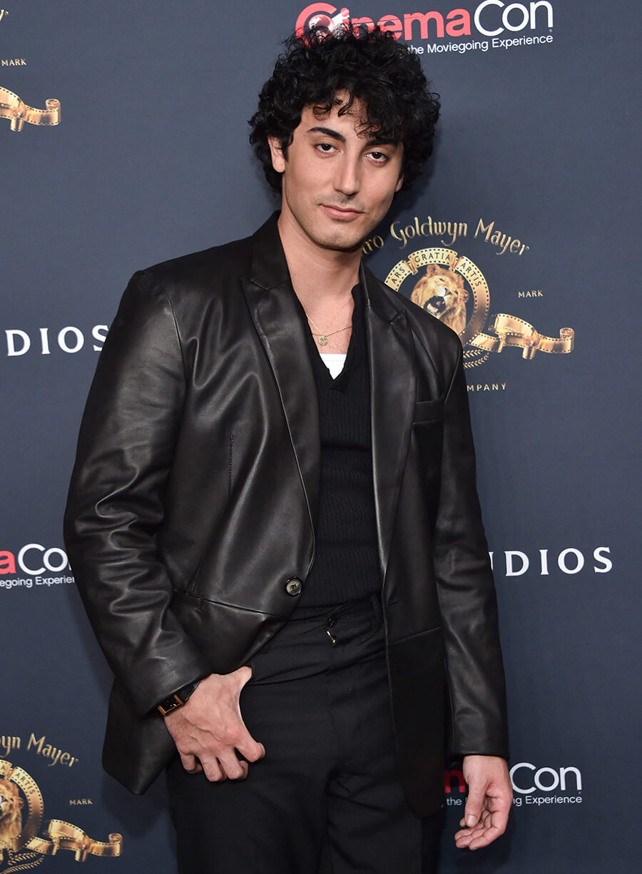 I Play Rocky 2026 Event Anthony Ippolito Black Leather Blazer