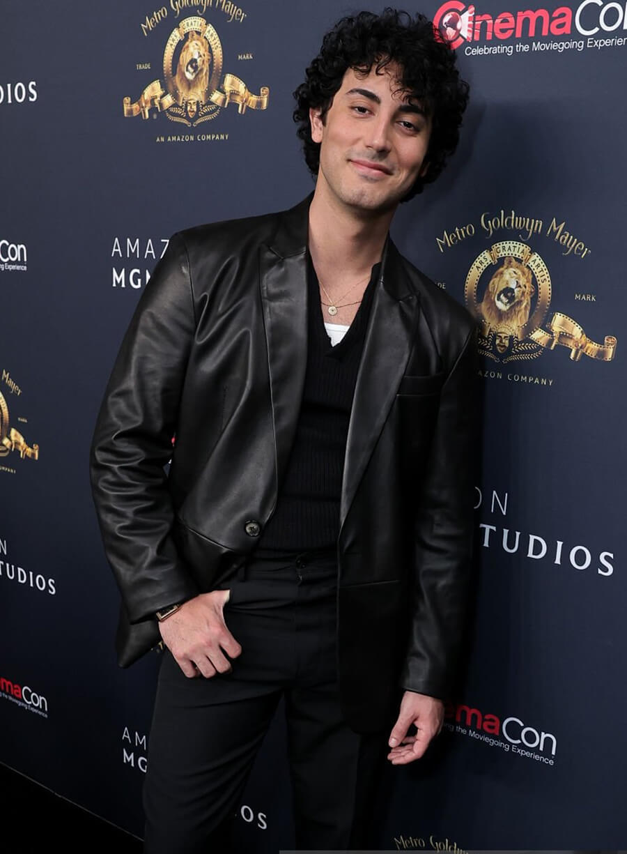 I Play Rocky 2026 Event Anthony Ippolito Black Leather Blazer