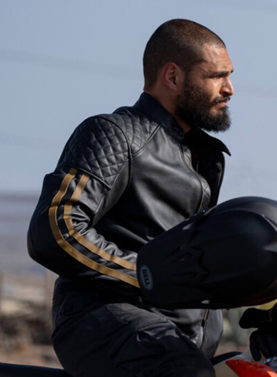 In the Grey  Christian Ochoa Lavernia Biker Jacket 