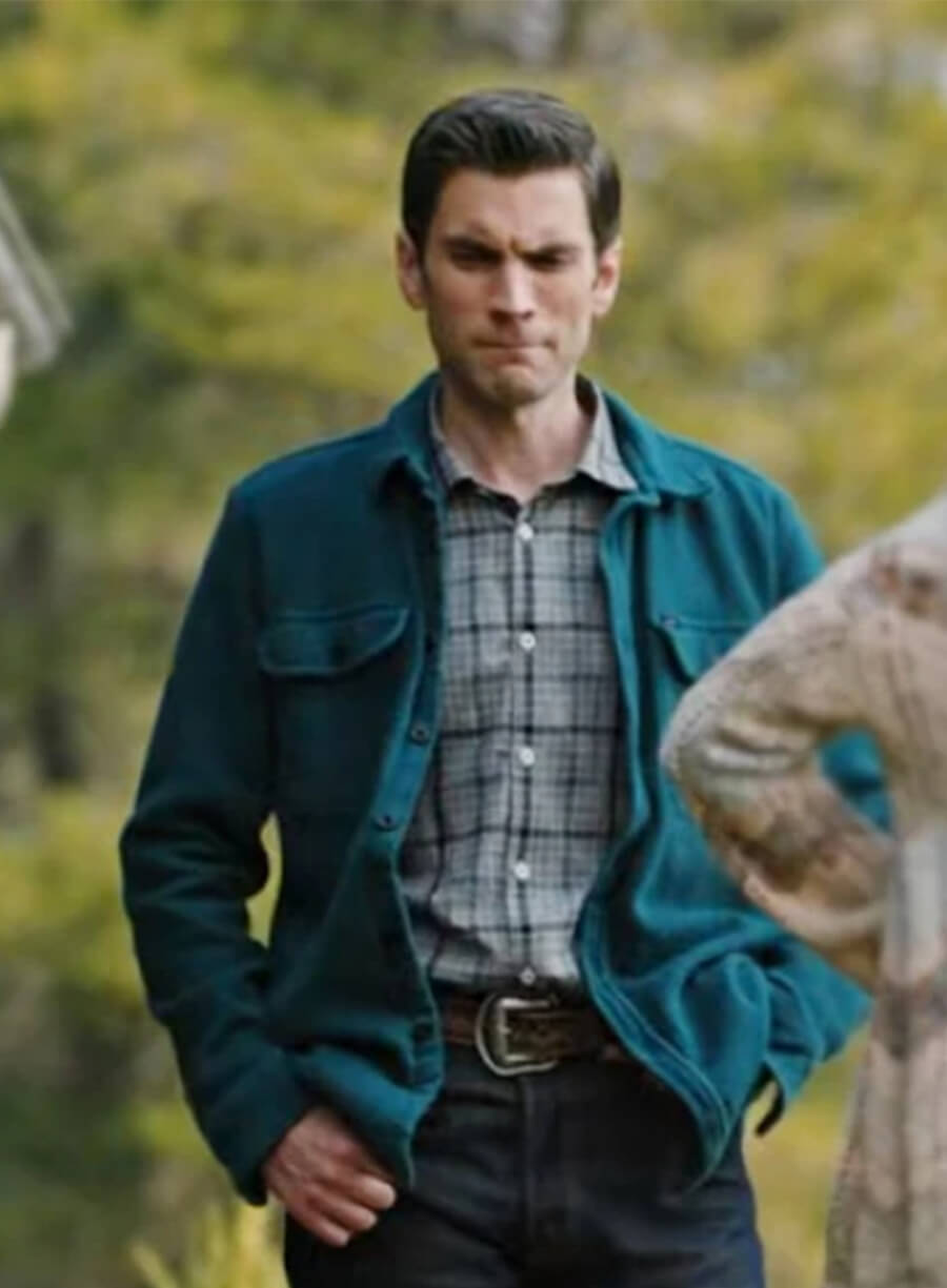 Jamie Dutton Yellowstone S04 Green Wool Jacket