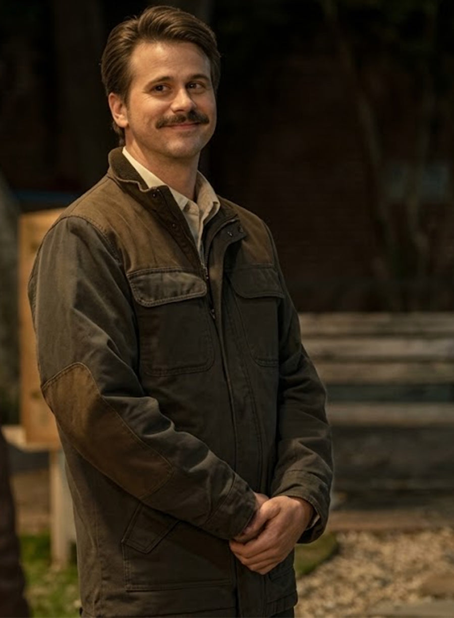 Jason Ritter Lanterns S01 Brown Billy Macon Jacket