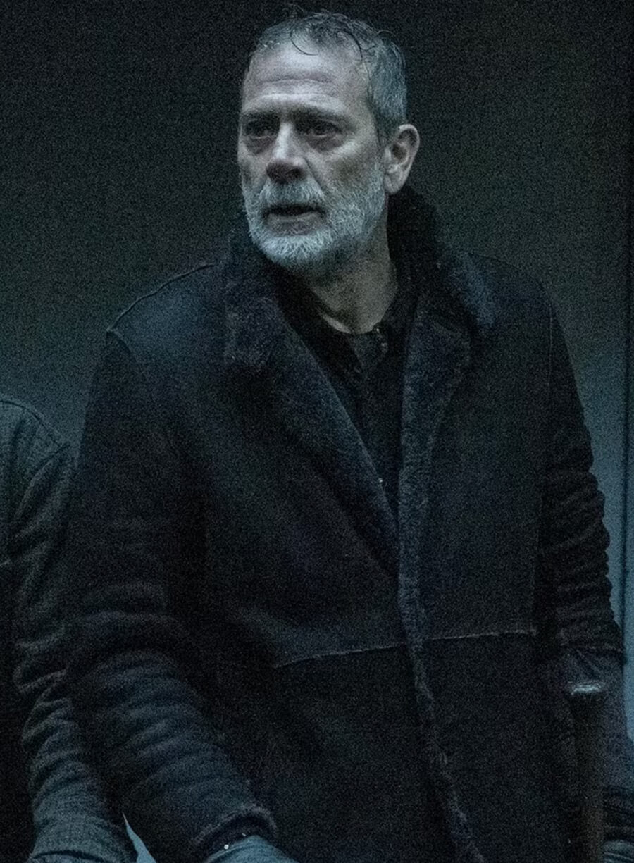 Jeffrey Dean Morgan The Walking Dead: Dead City Fur Coat