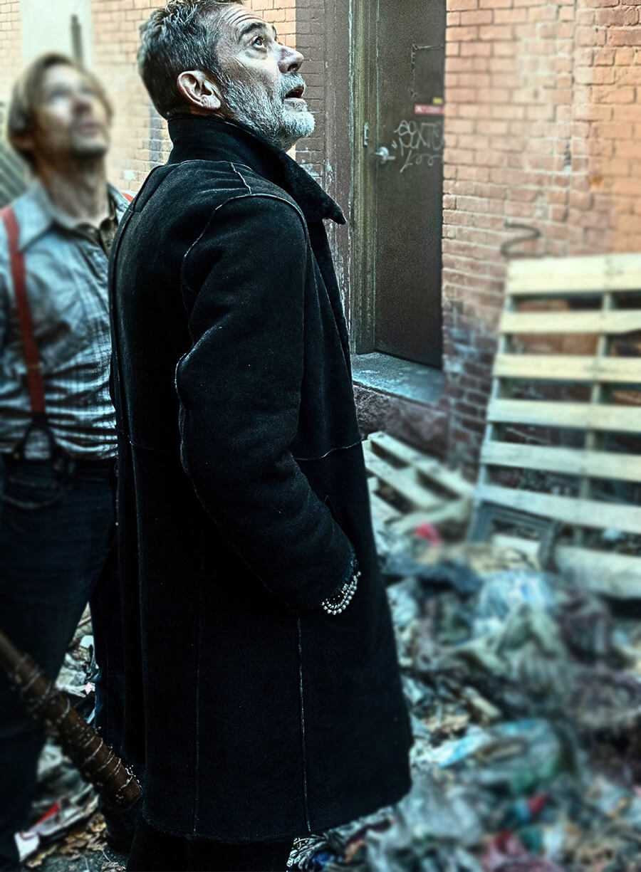 The Walking Dead: Dead City S03 Negan Suede Coat