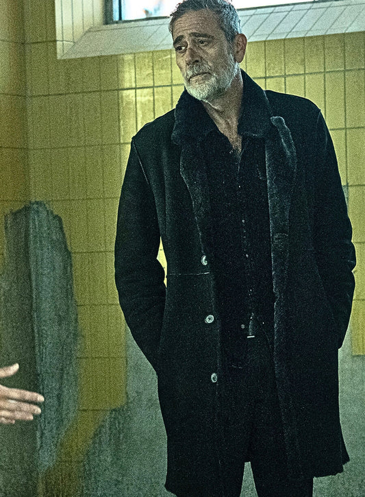 Jeffrey Dean Morgan The Walking Dead: Dead City S03 Black Coat