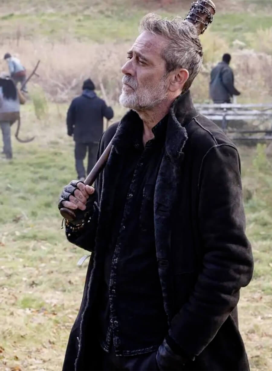 Jeffrey Dean Morgan The Walking Dead: Dead City S03 Negan Coat