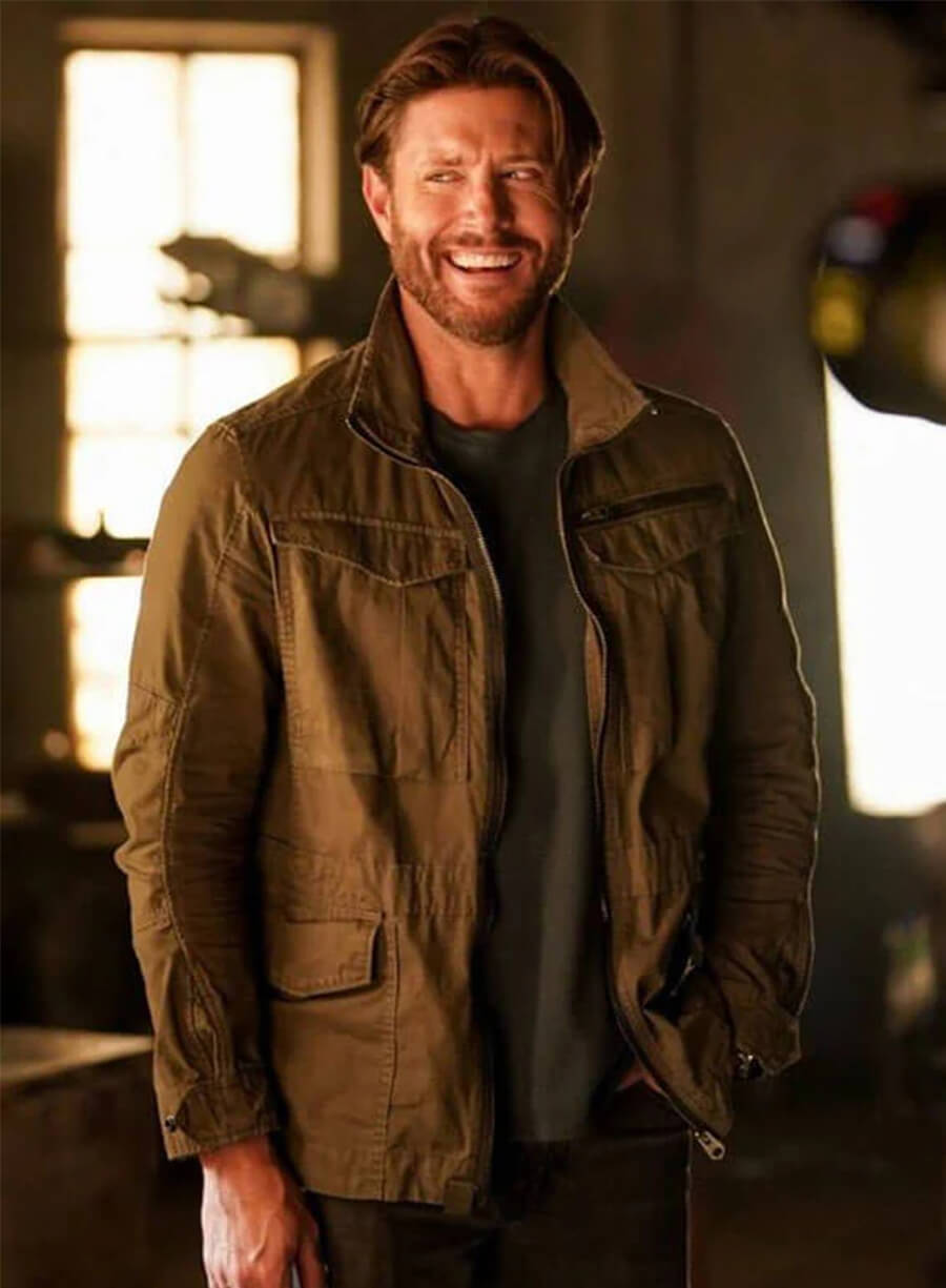 Jensen Ackles Tracker Russell Shaw Brown Jacket