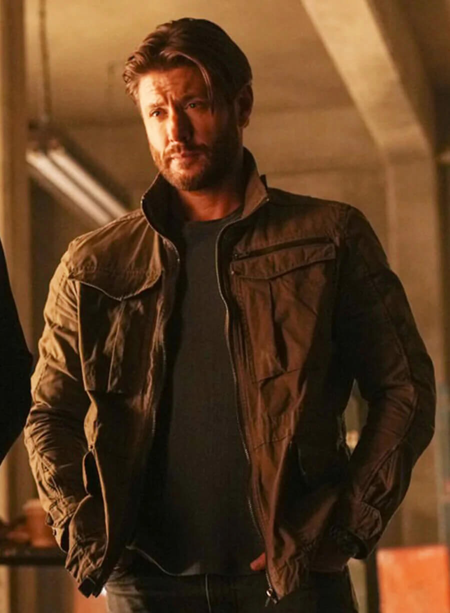 Jensen Ackles Tracker Russell Shaw Brown Jacket