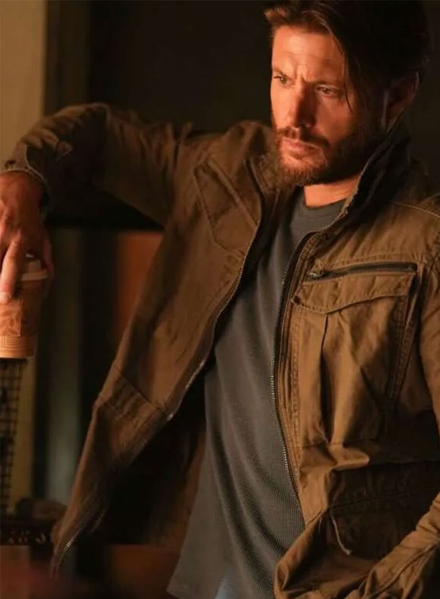 Jensen Ackles Tracker Russell Shaw Brown Jacket