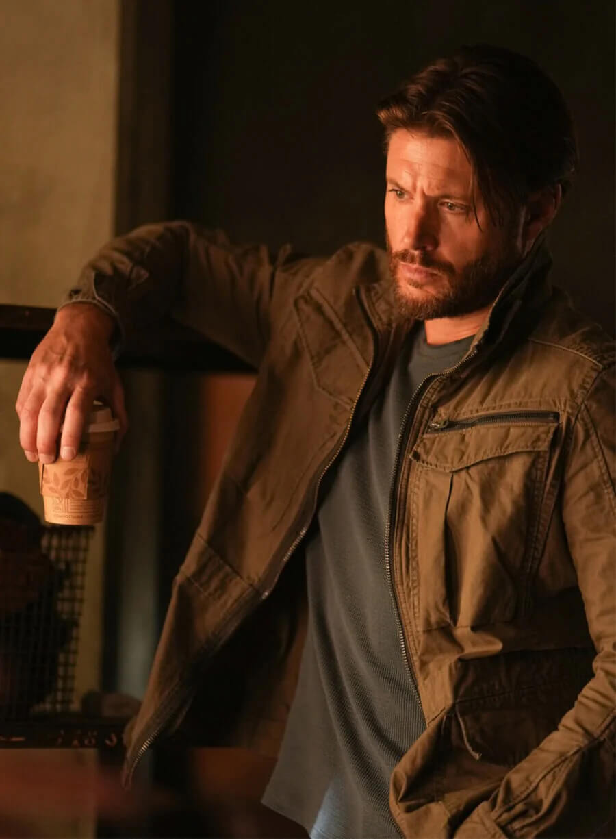 Jensen Ackles Tracker Russell Shaw Brown Jacket