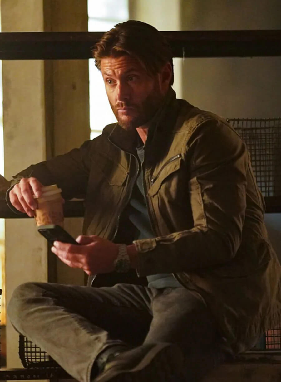 Jensen Ackles Tracker Russell Shaw Brown Jacket