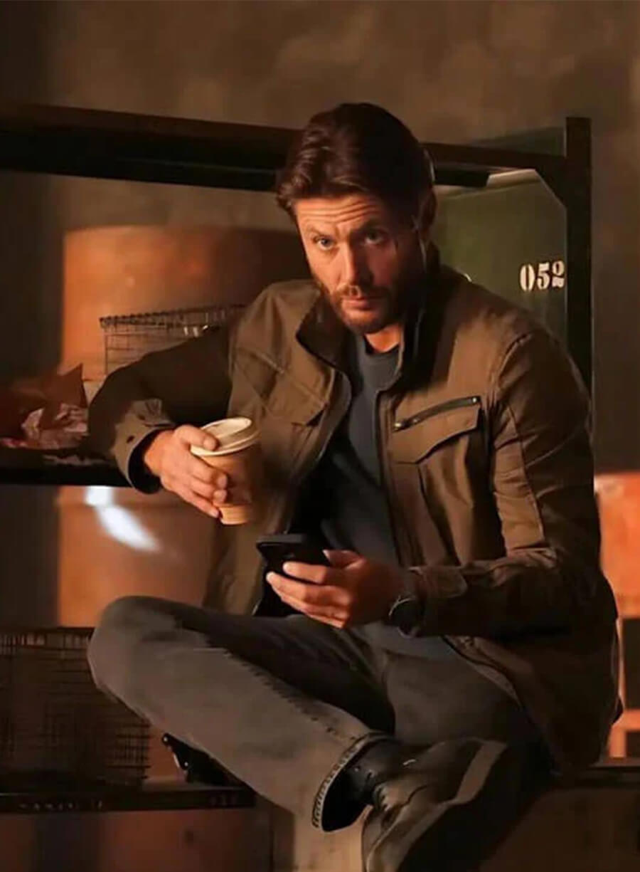 Jensen Ackles Tracker Russell Shaw Brown Jacket