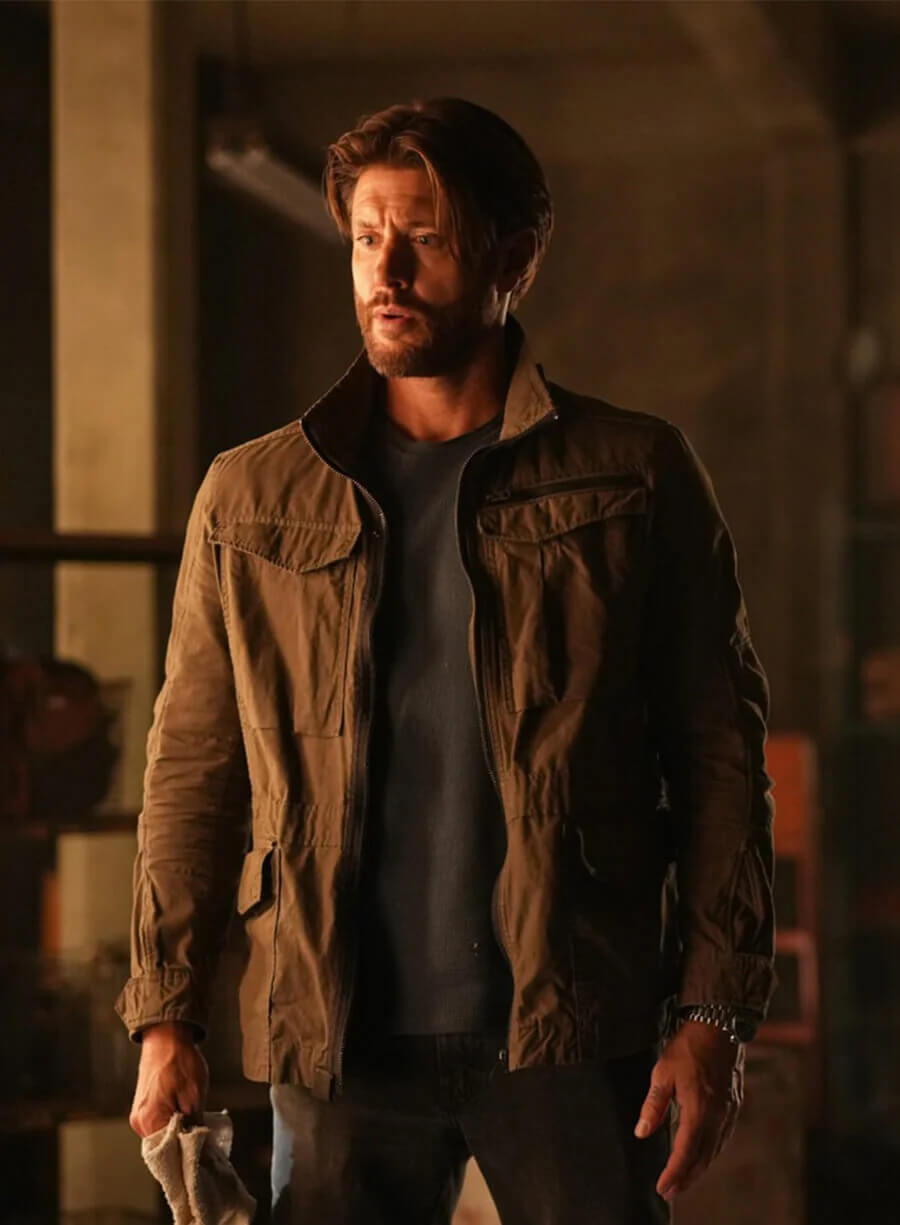 Jensen Ackles Tracker Russell Shaw Brown Jacket