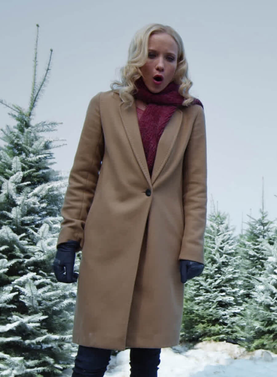 Maggie Brown Wool Coat