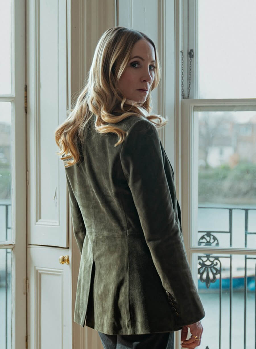 Mobland Joanne Froggatt Green Blazer