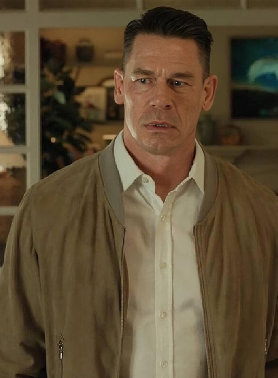 John Cena Little Brother 2026 Rudd Landy Bomber Jacket