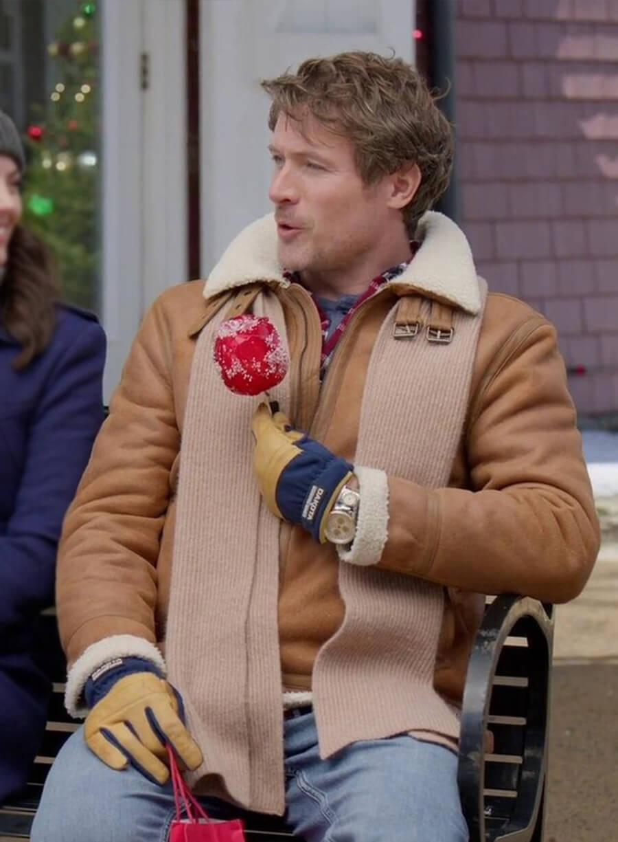 Believe in Christmas Leather Jacket