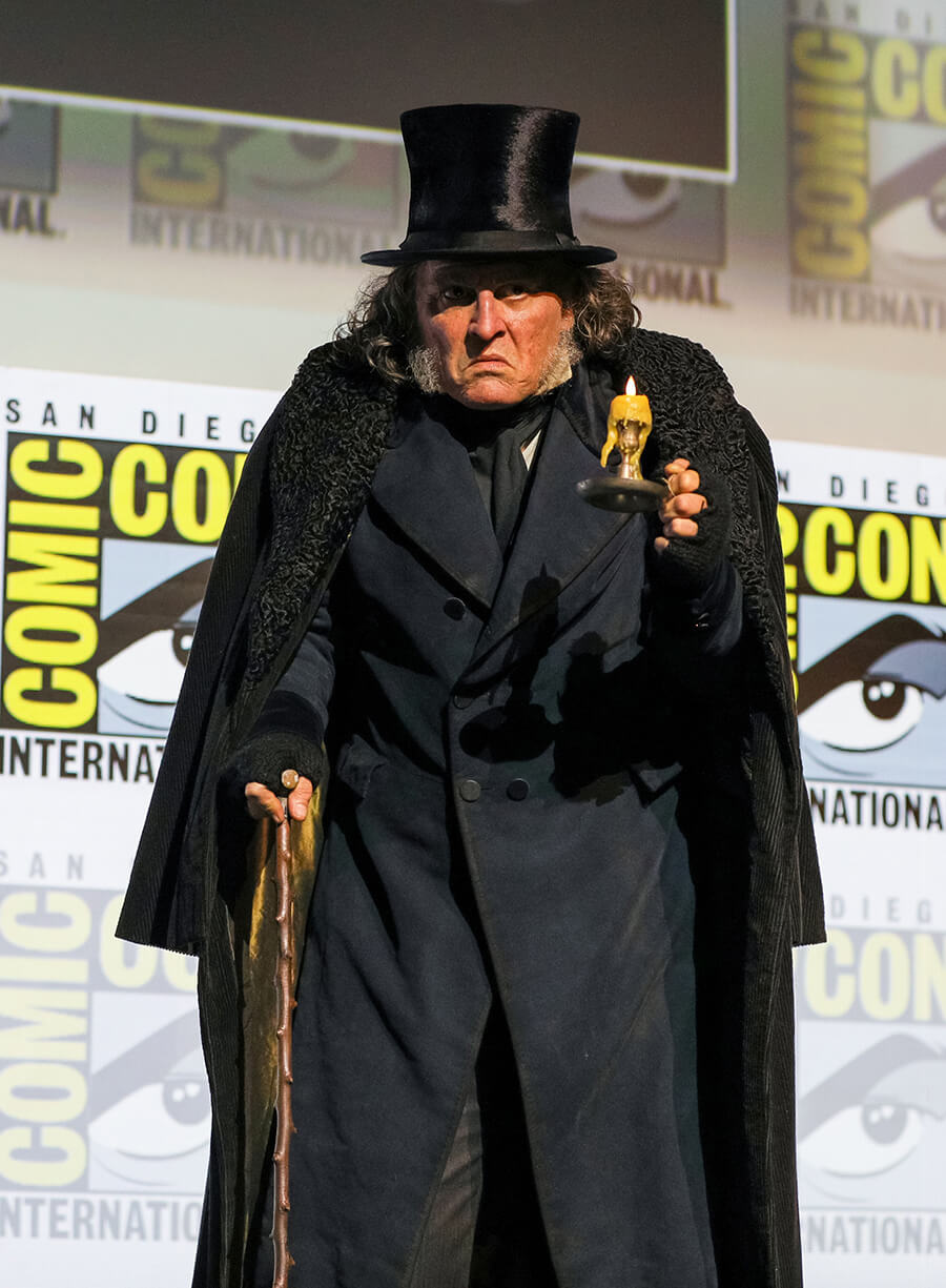 Johnny Deep Ebenezer 2026 Scrooge Wool Coat