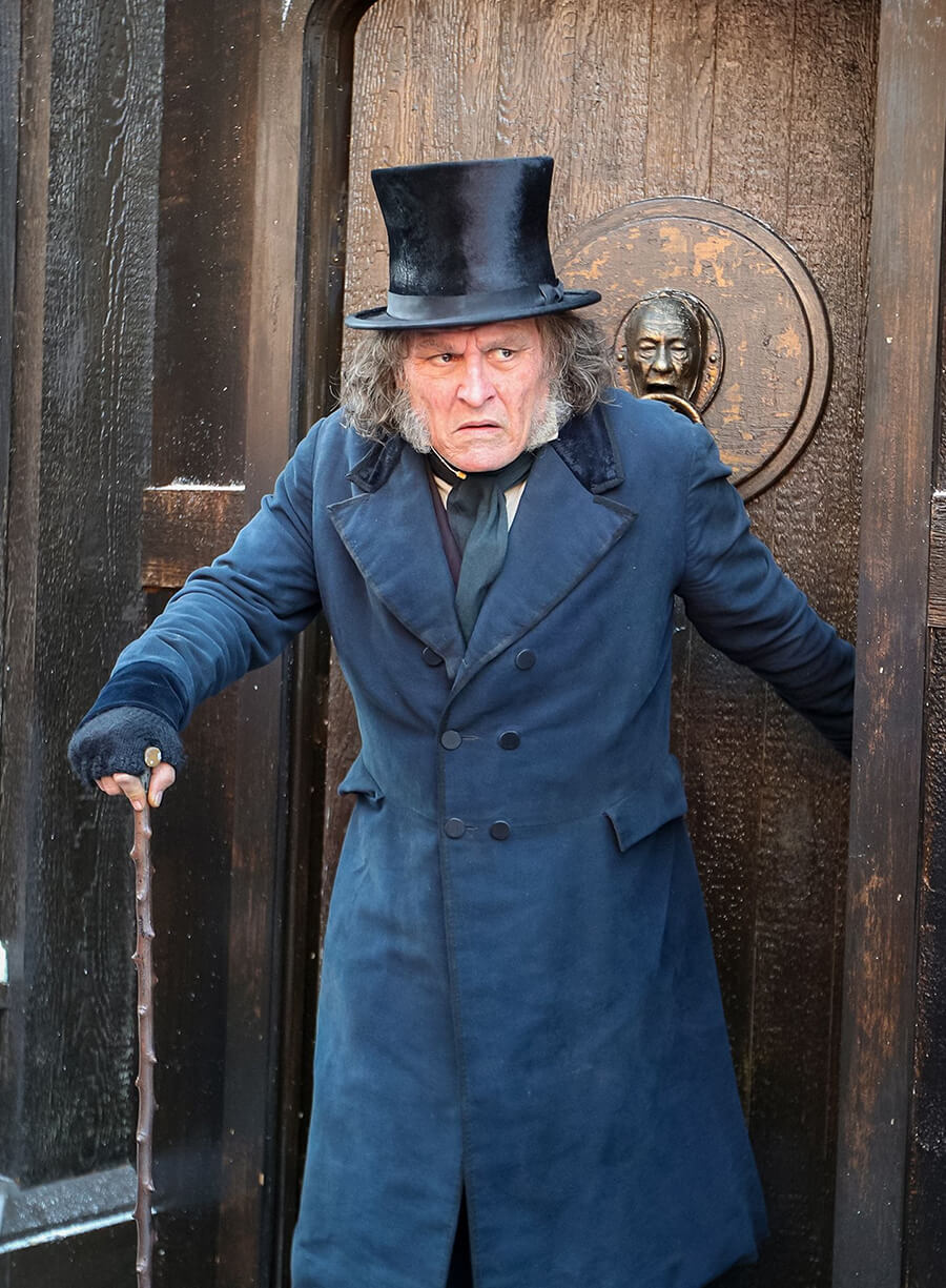 Johnny Deep Ebenezer 2026 Scrooge Wool Coat