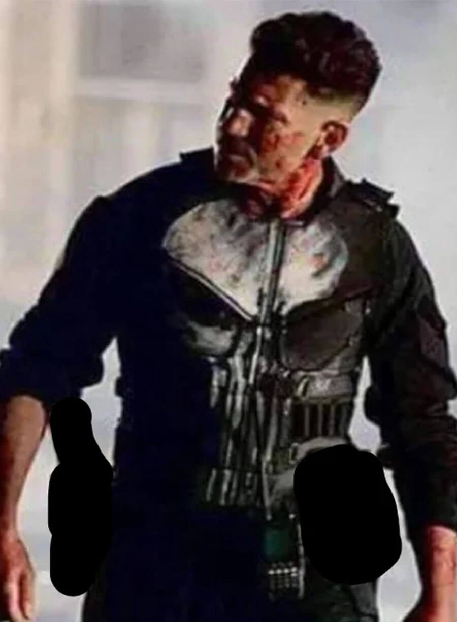 The Punisher Black Vest