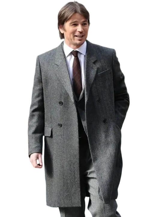 Josh Hartnett Verity 2026 Jeremy Crawford Wool Coat