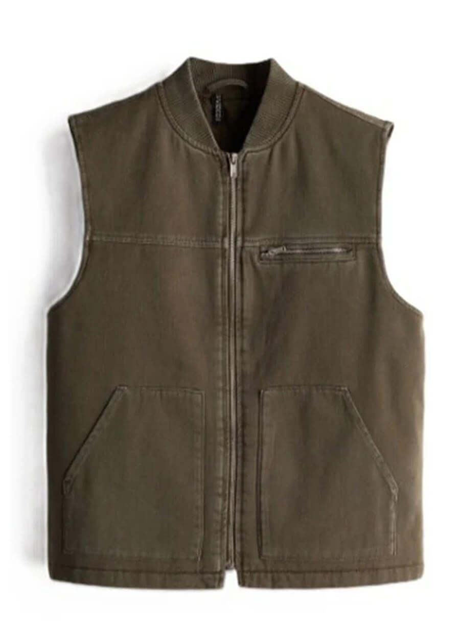 Judith Gray Neagley 2026 Green Cotton Vest