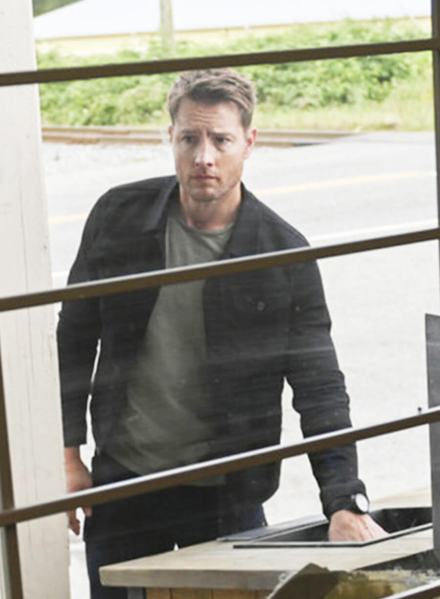 Justin Hartley Tracker S02 Colter Shaw Denim Jacket
