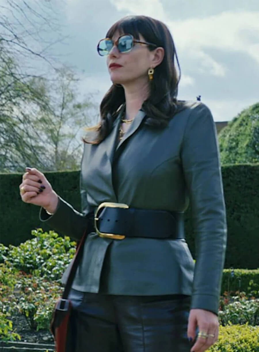 the Gentlemen S01 Susie Glass Leather Blazer