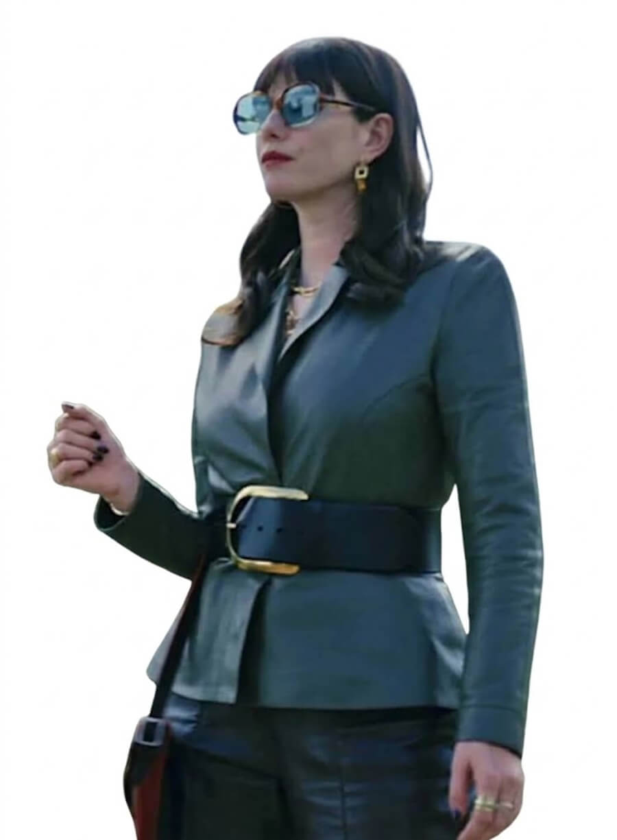 Kaya Scodelario The Gentlemen S01 Leather Blazer