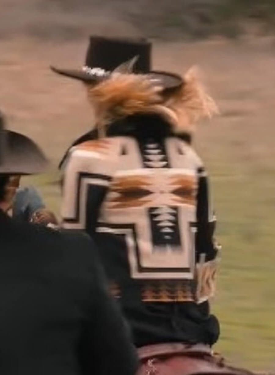 Kelly Reilly Yellowstone Inspired Beth Dutton Aztec Jacket