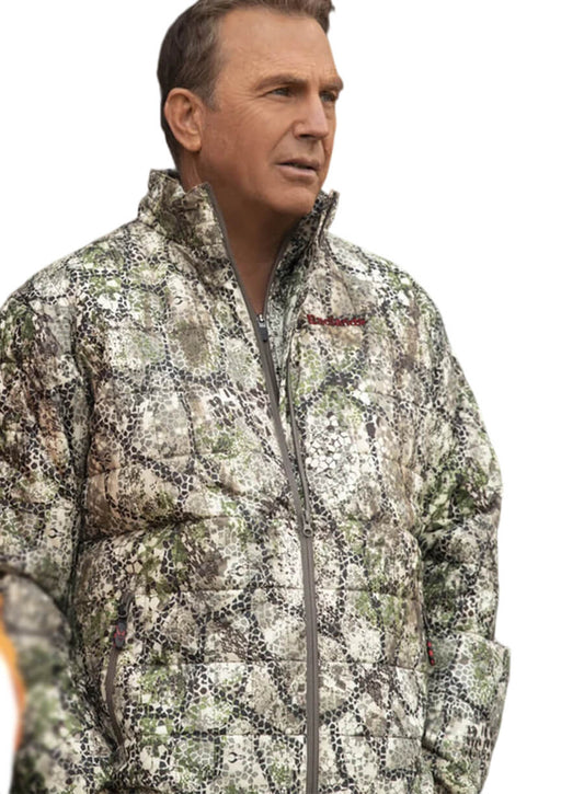 Kevin Costner Yellowstone S02 John Dutton Camouflage Jacket