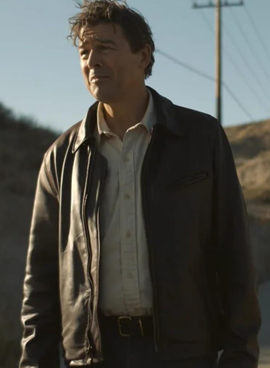 Kyle Chandler Lanterns 2026 Hal Jordan Leather Jacket