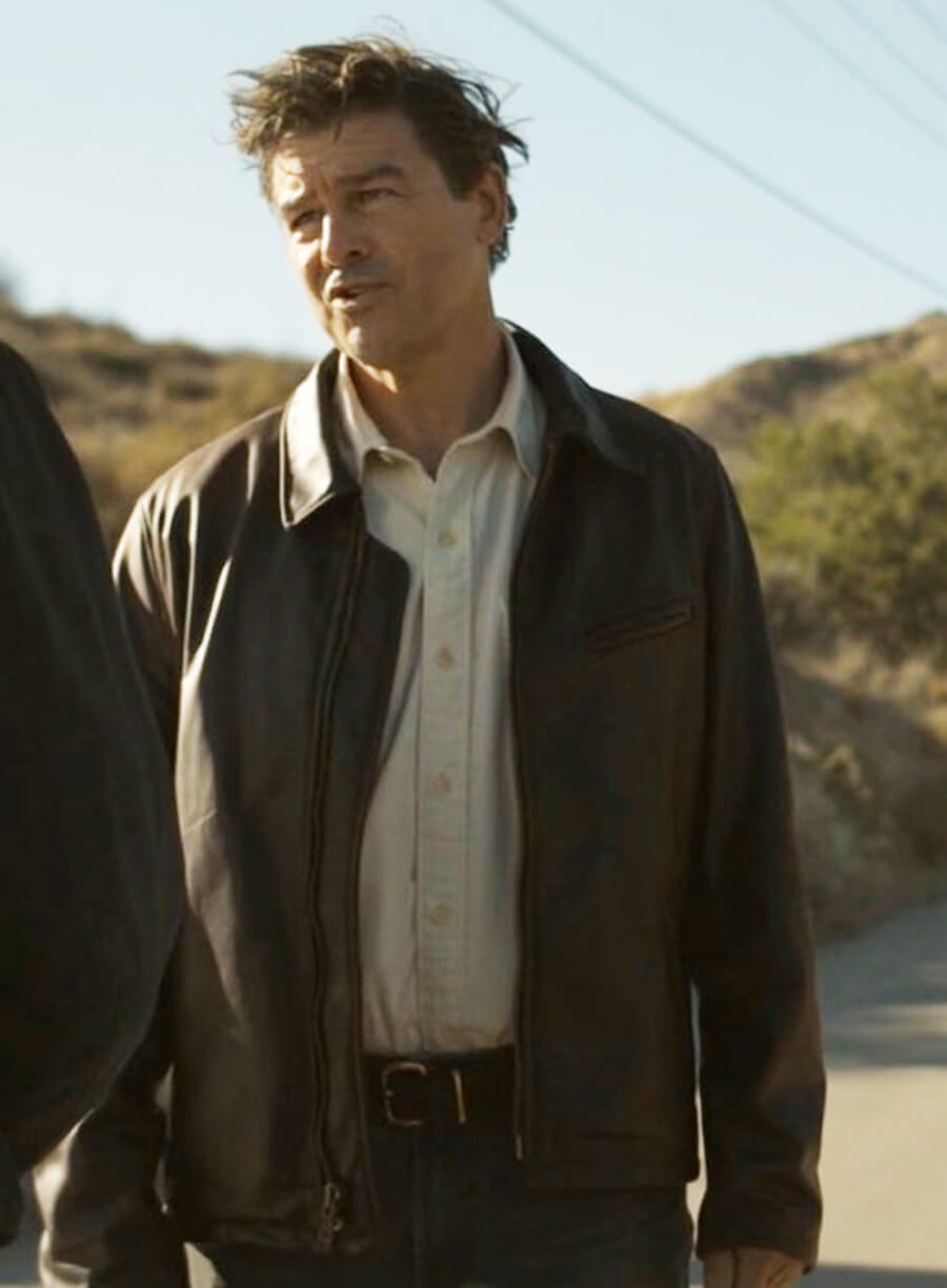 Kyle Chandler Lanterns 2026 Hal Jordan Leather Jacket