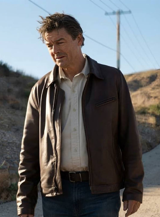 Kyle Chandler Lanterns 2026 Hal Jordan Leather Jacket