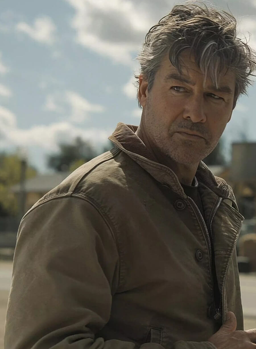 Lanterns 2026 Kyle Chandler Brown Cotton Jacket