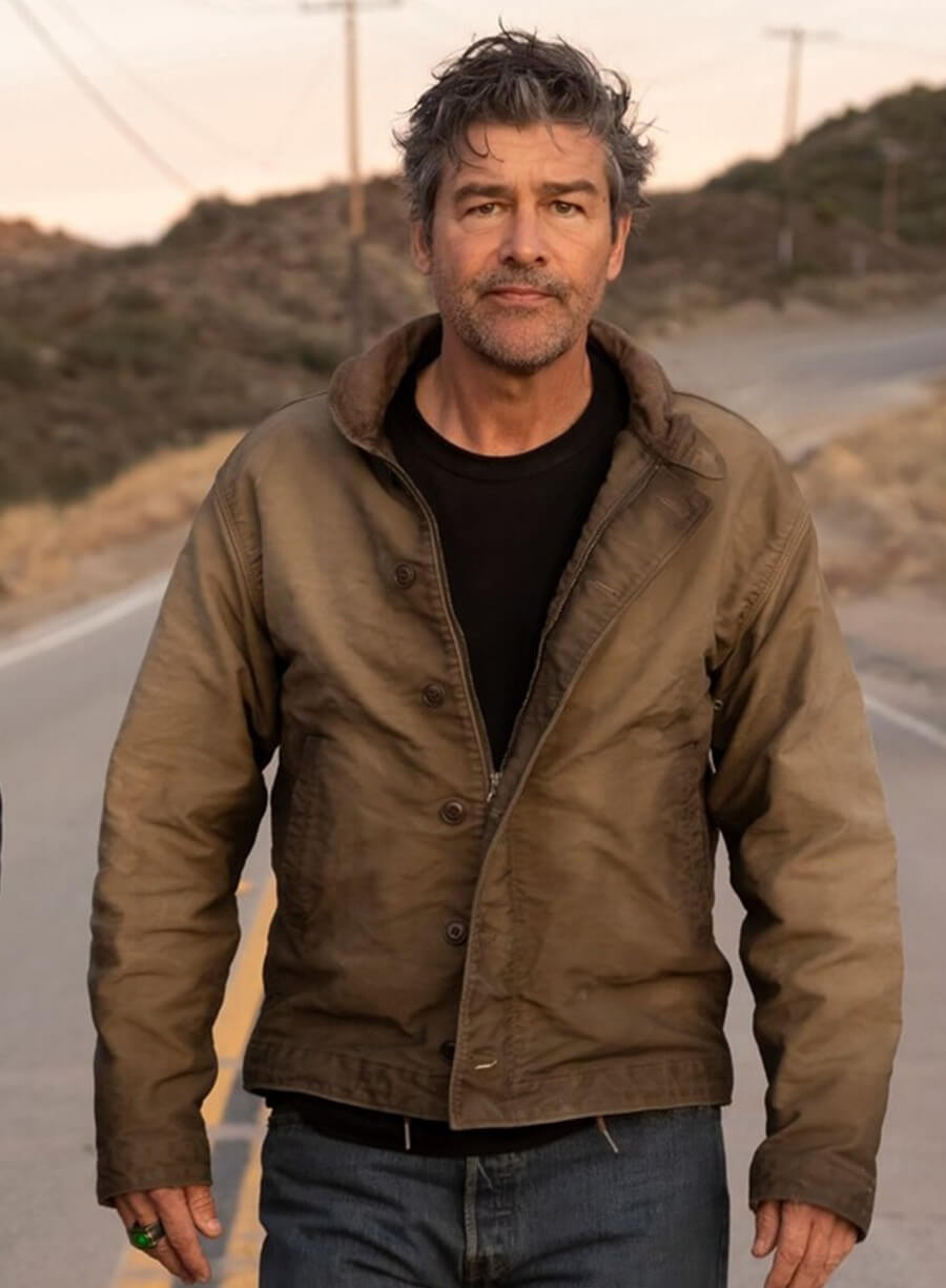 Lanterns 2026 Kyle Chandler Brown Cotton Jacket