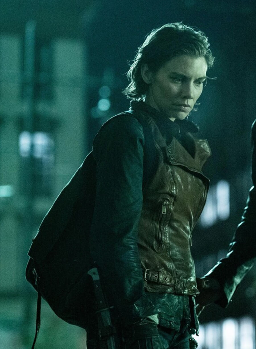 Maggie Rhee Brown Leather Vest