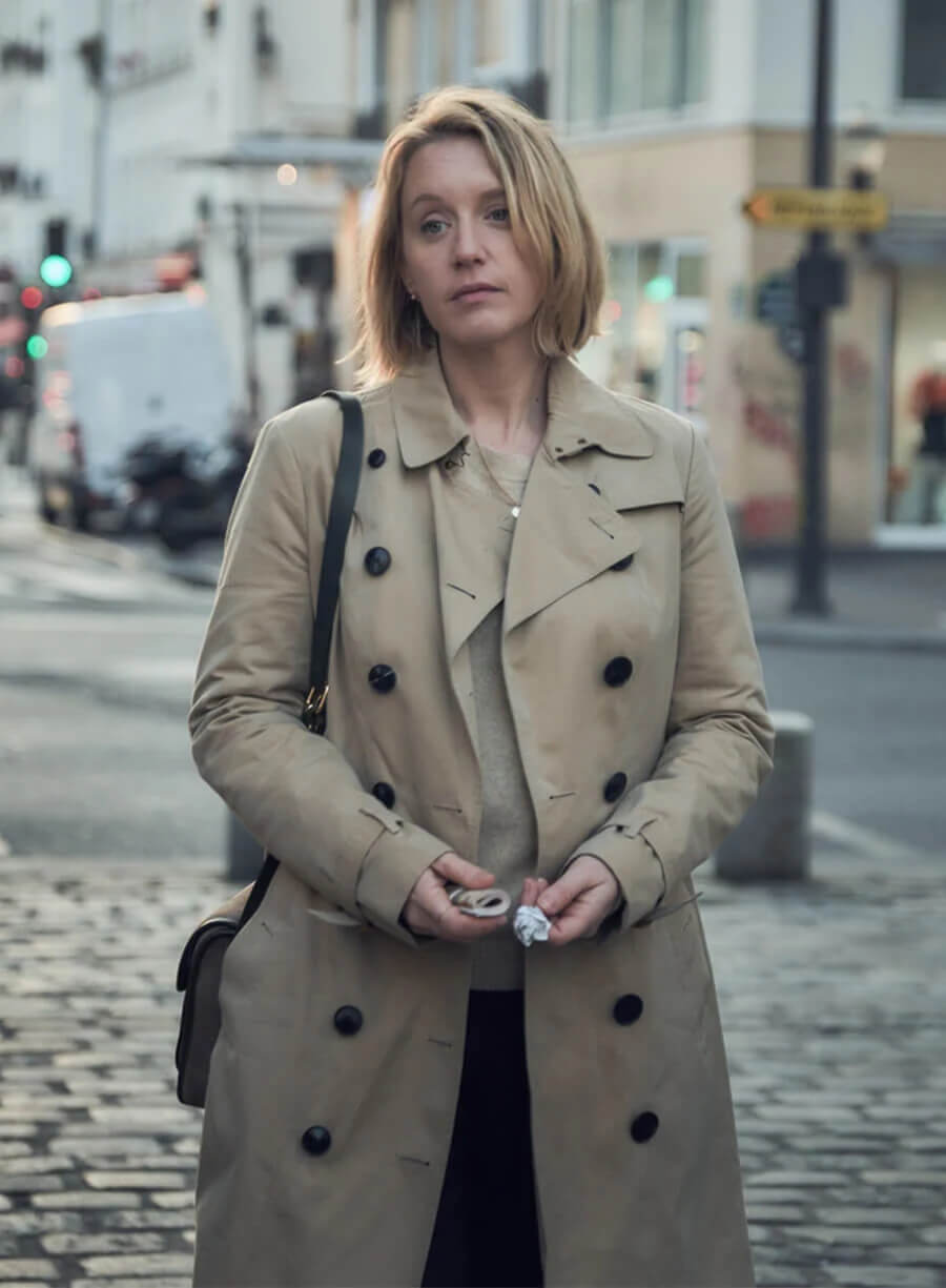  Lupin S01 Claire Trench Coat