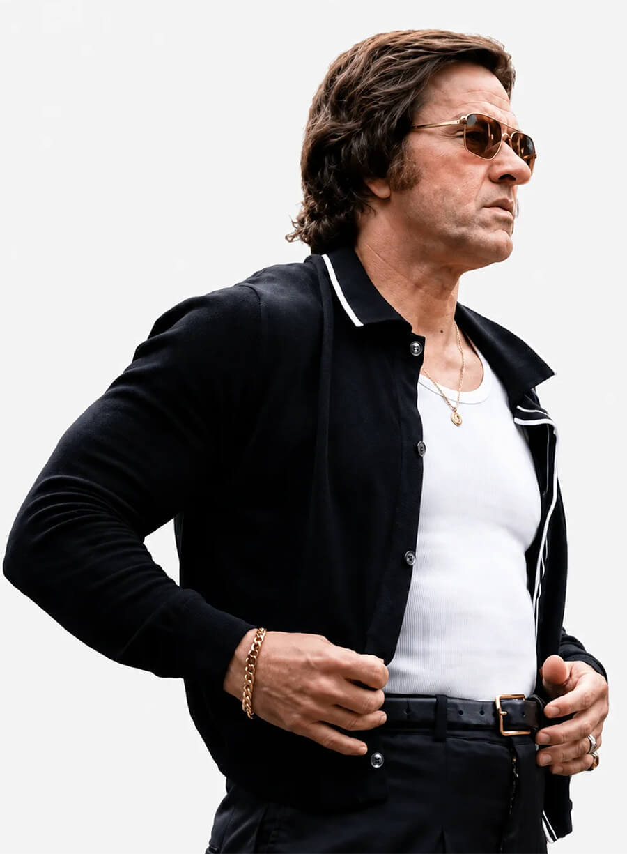 Mark Wahlberg By Any Means 2026 Fleece Black Jacket