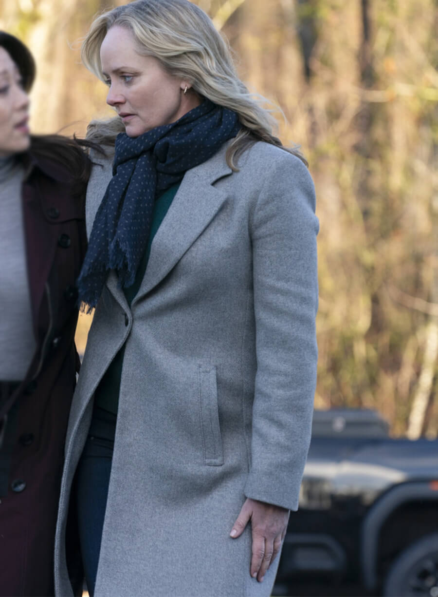  Marley Shelton Tracker S01 Erika Kennedy Grey Coat