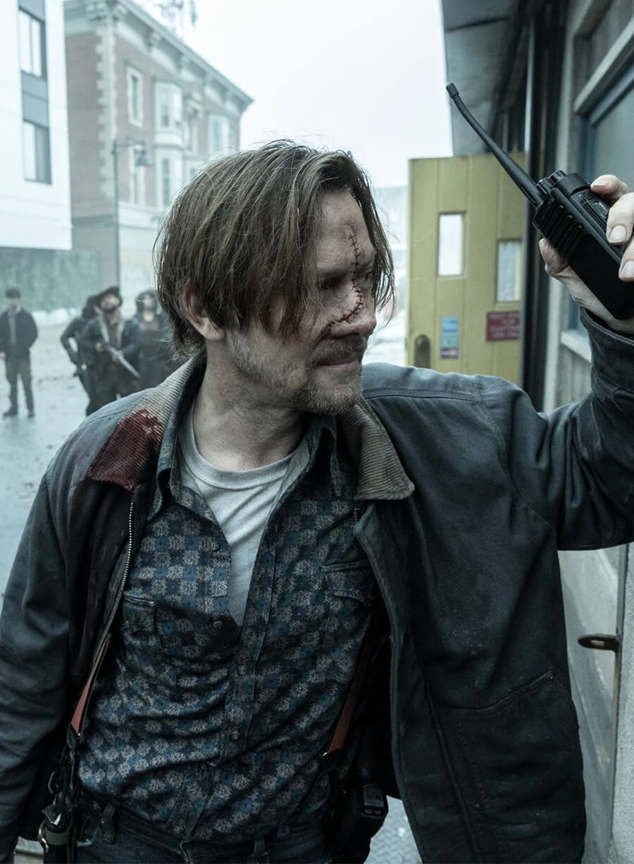 Jimmi Simpson Grey Cotton Jacket