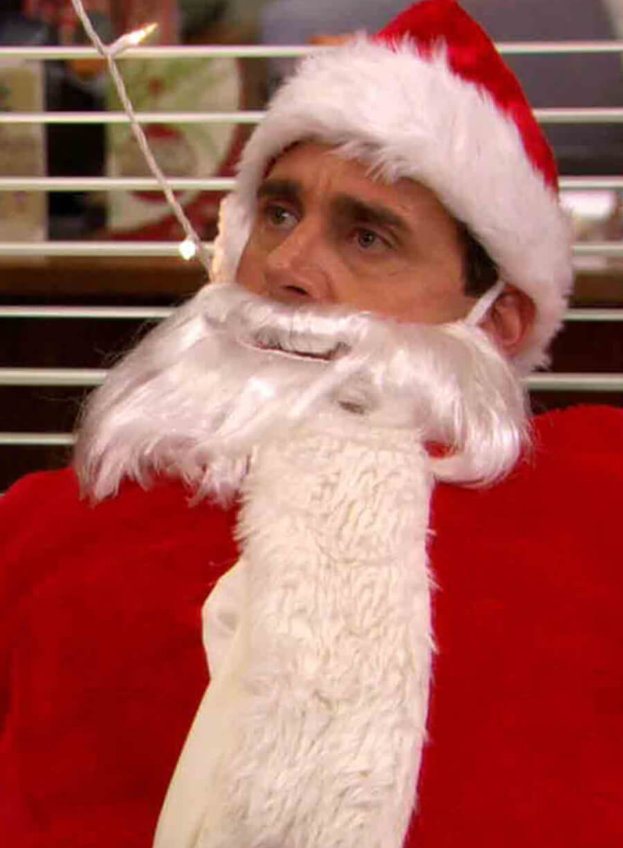 Michael Scott The Office Steve Carell Santa Coat
