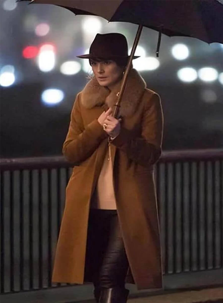 Michelle Dockery The Gentlemen 2024 Brown Coat