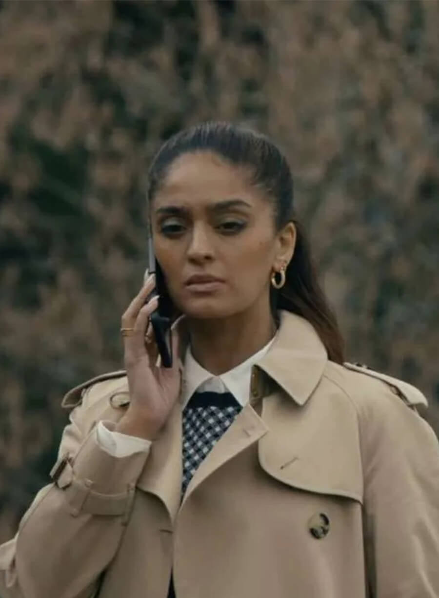 MobLand S01 Seraphina Harrigan Beige Trench Coat