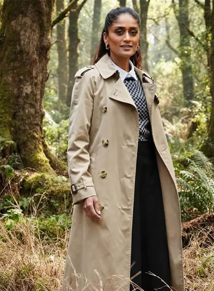 MobLand S01 Seraphina Harrigan Beige Trench Coat