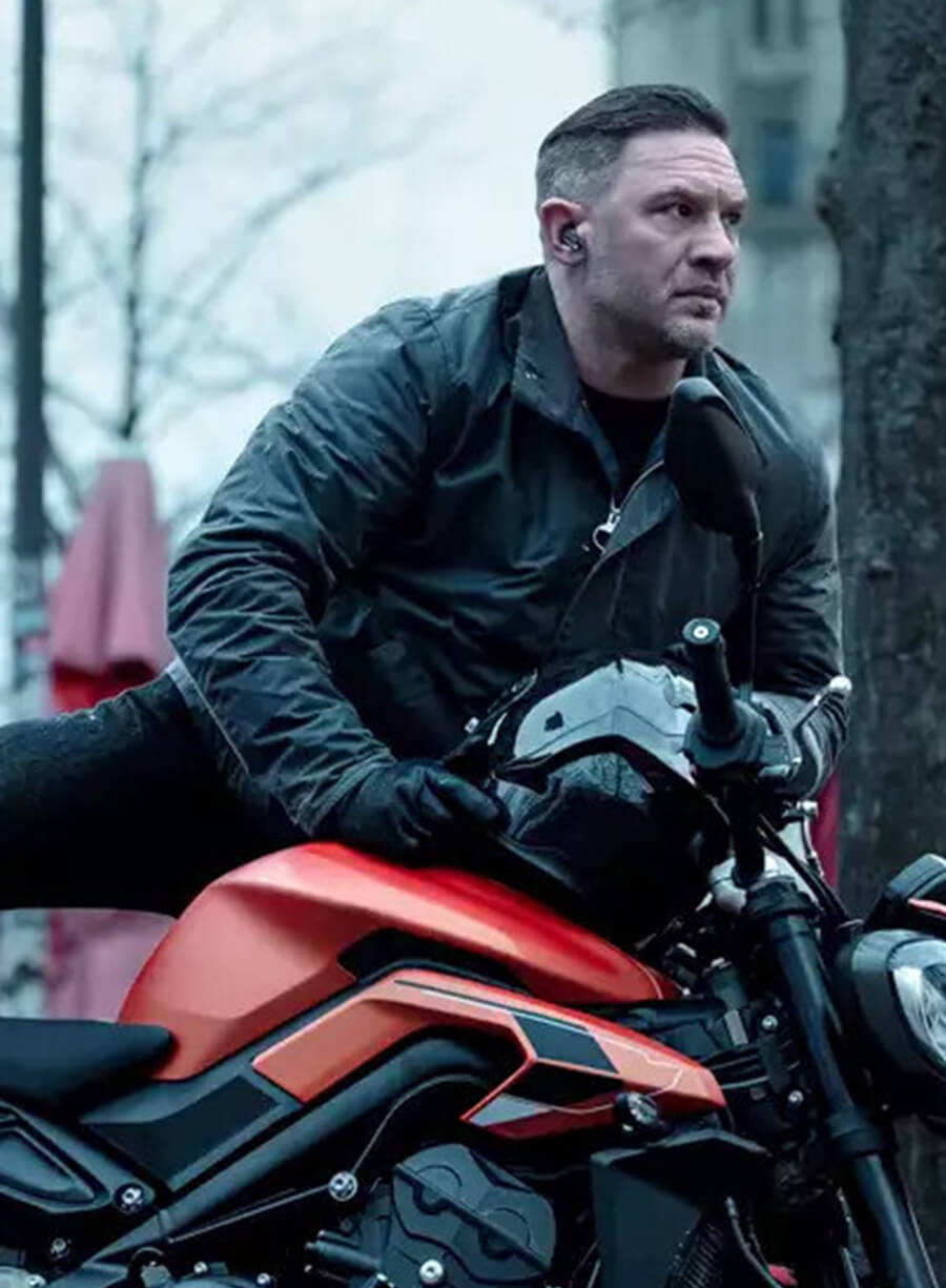 Mobland S01 Tom Hardy Grey Cotton Jacket