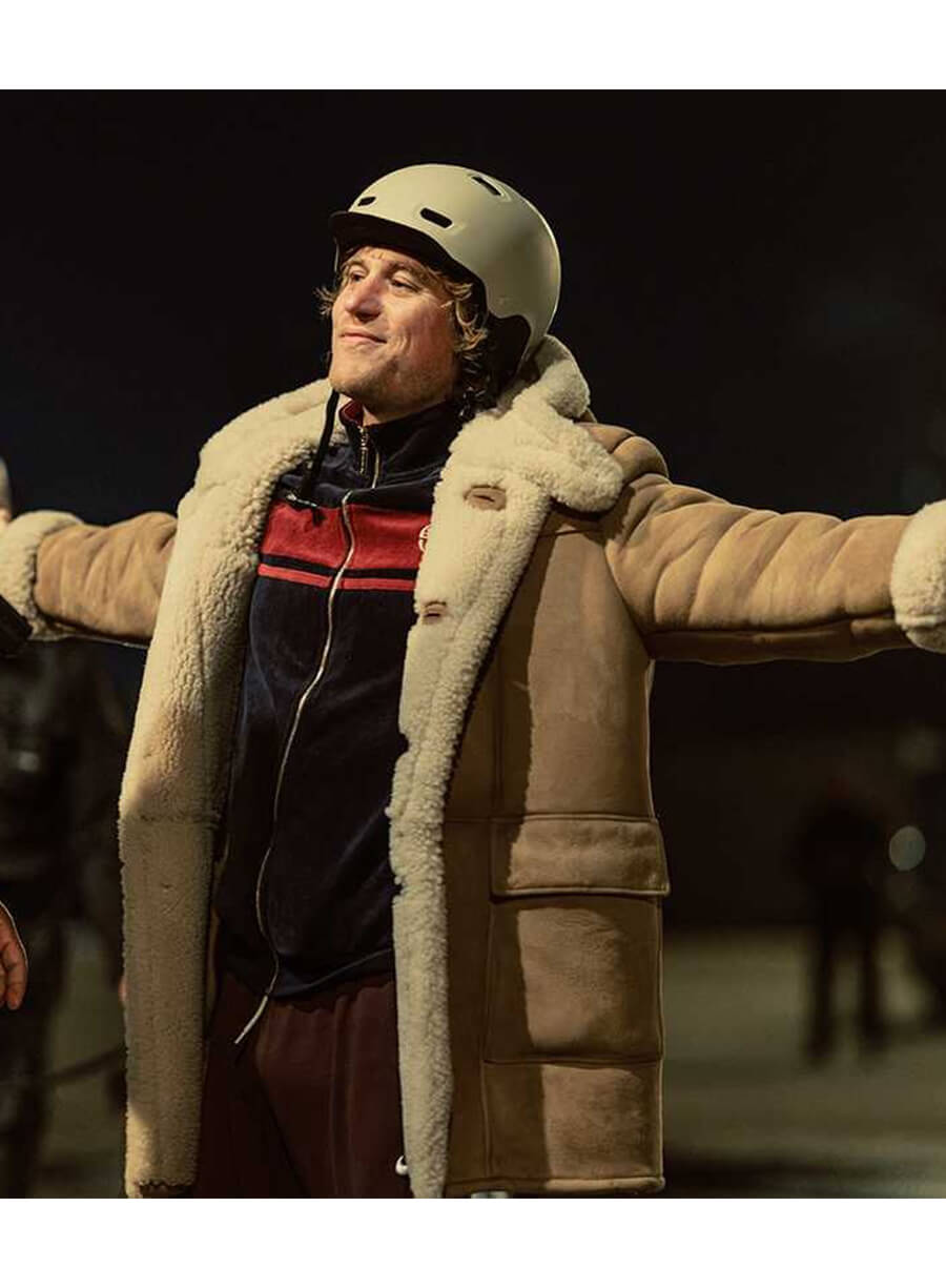 MobLand S02 Frankie Suede Shearling Jacket Coat