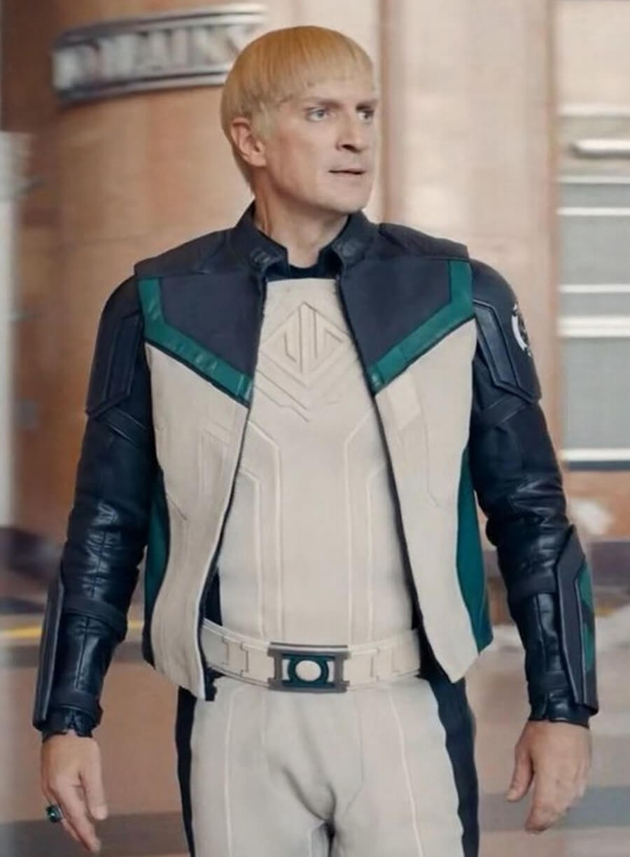 Nathan Fillion Lanterns S01 Guy Gardner Costume Jacket