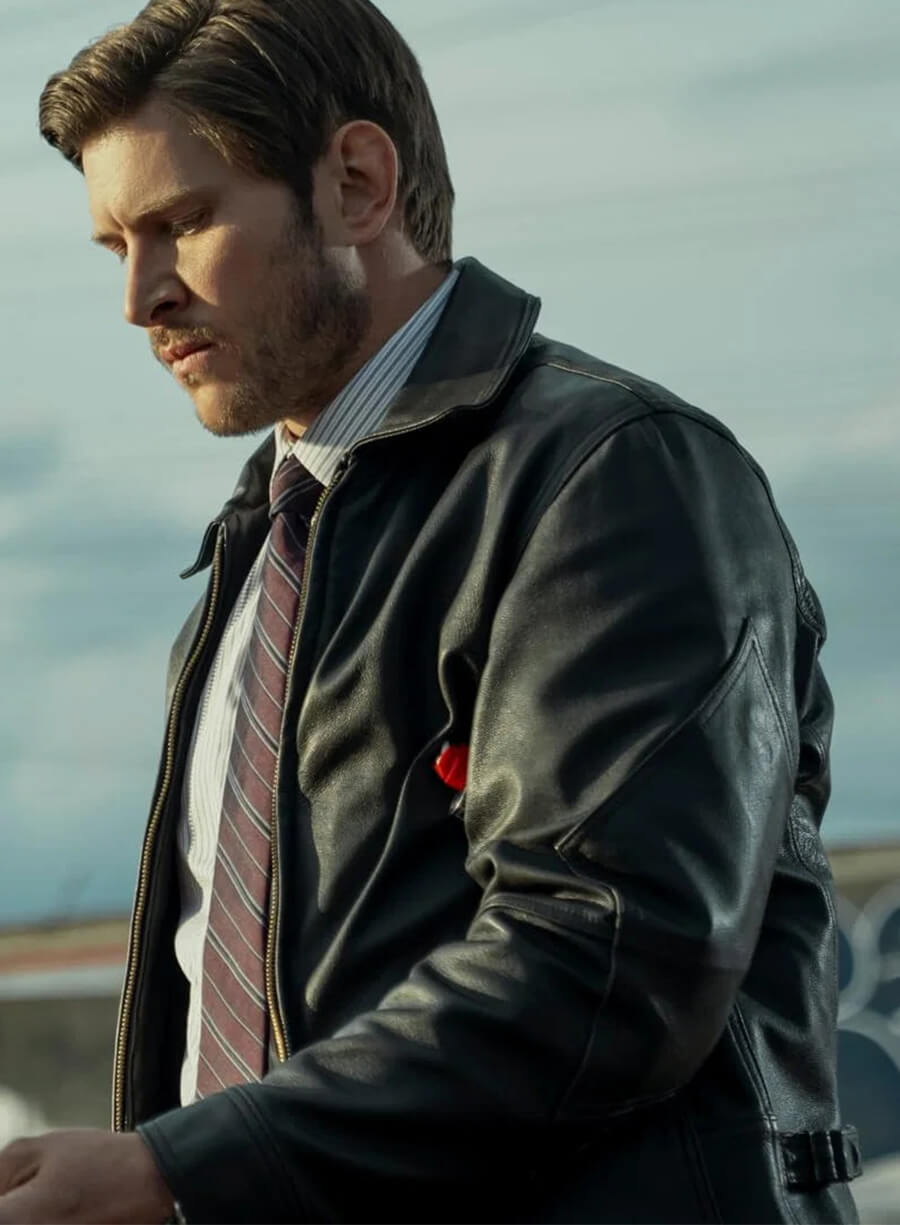 Neagley 2026 Greyston Holt Black Leather Jacket